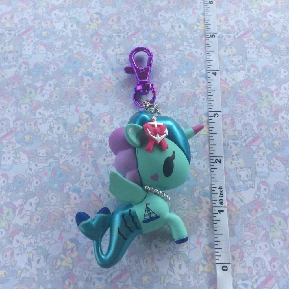 Tokidoki Mermicorno bag charm- custom!